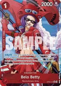 Belo Betty (Alternate Art) - Premium Booster -The Best- - One Piece Card Game card