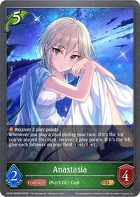 Anastasia - CP02: THE IDOLM@STER CINDERELLA GIRLS - Shadowverse: Evolve card