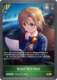 Brand New Beat - CP02: THE IDOLM@STER CINDERELLA GIRLS - Shadowverse: Evolve card