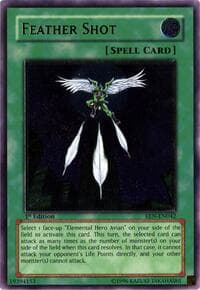 Feather Shot (UTR) - Elemental Energy - YuGiOh card