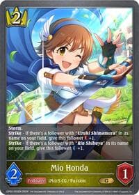 Mio Honda - CP02: THE IDOLM@STER CINDERELLA GIRLS - Shadowverse: Evolve card