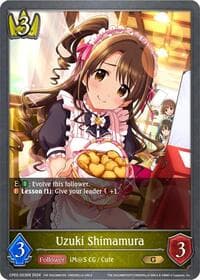 Uzuki Shimamura - CP02: THE IDOLM@STER CINDERELLA GIRLS - Shadowverse: Evolve card