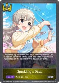 SparklingDays - CP02: THE IDOLM@STER CINDERELLA GIRLS - Shadowverse: Evolve card