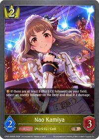 Nao Kamiya - CP02: THE IDOLM@STER CINDERELLA GIRLS - Shadowverse: Evolve card
