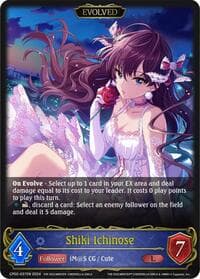 Shiki Ichinose (Evolved) - CP02: THE IDOLM@STER CINDERELLA GIRLS - Shadowverse: Evolve card