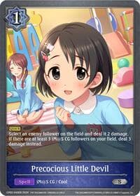 Precocious Little Devil - CP02: THE IDOLM@STER CINDERELLA GIRLS - Shadowverse: Evolve card