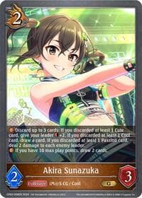 Akira Sunazuka - CP02: THE IDOLM@STER CINDERELLA GIRLS - Shadowverse: Evolve card