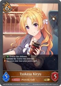 Tsukasa Kiryu - CP02: THE IDOLM@STER CINDERELLA GIRLS - Shadowverse: Evolve card