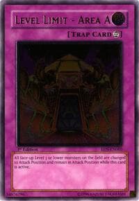Level Limit - Area A (UTR) - Elemental Energy - YuGiOh card