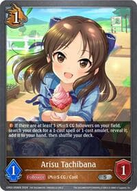 Arisu Tachibana - CP02: THE IDOLM@STER CINDERELLA GIRLS - Shadowverse: Evolve card