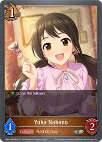 Yuka Nakano - CP02: THE IDOLM@STER CINDERELLA GIRLS - Shadowverse: Evolve card