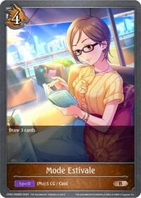 Mode Estivale - CP02: THE IDOLM@STER CINDERELLA GIRLS - Shadowverse: Evolve card