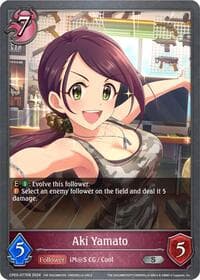 Aki Yamato - CP02: THE IDOLM@STER CINDERELLA GIRLS - Shadowverse: Evolve card