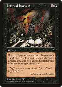 Infernal Harvest - Visions - Magic: The Gathering card
