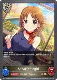Sanae Katagiri - CP02: THE IDOLM@STER CINDERELLA GIRLS - Shadowverse: Evolve card