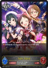New Wave - CP02: THE IDOLM@STER CINDERELLA GIRLS - Shadowverse: Evolve card