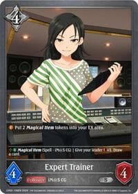 Expert Trainer - CP02: THE IDOLM@STER CINDERELLA GIRLS - Shadowverse: Evolve card