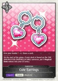Cute Earrings - CP02: THE IDOLM@STER CINDERELLA GIRLS - Shadowverse: Evolve card