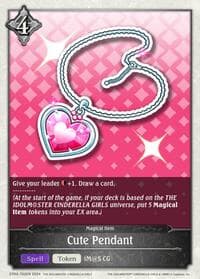 Cute Pendant - CP02: THE IDOLM@STER CINDERELLA GIRLS - Shadowverse: Evolve card