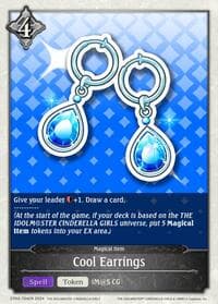Cool Earrings - CP02: THE IDOLM@STER CINDERELLA GIRLS - Shadowverse: Evolve card