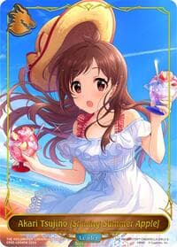 Akari Tsujino [Shining Summer Apple] - CP02: THE IDOLM@STER CINDERELLA GIRLS - Shadowverse: Evolve card