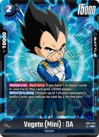 Vegeta (Mini) : DA - Ultra Limit - Dragon Ball Super: Fusion World card