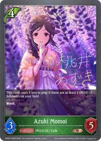 Azuki Momoi - P10EN (Foil) - CP02: THE IDOLM@STER CINDERELLA GIRLS - Shadowverse: Evolve card