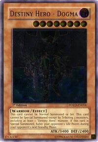 Destiny Hero - Dogma (UTR) - Power of the Duelist - YuGiOh card
