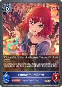 Tomoe Murakami - P41EN (Foil) - CP02: THE IDOLM@STER CINDERELLA GIRLS - Shadowverse: Evolve card