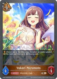 Yukari Mizumoto - P53EN (Foil) - CP02: THE IDOLM@STER CINDERELLA GIRLS - Shadowverse: Evolve card