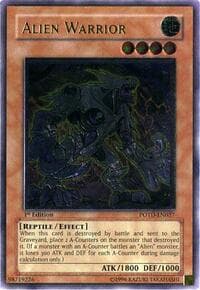Alien Warrior (UTR) - Power of the Duelist - YuGiOh card