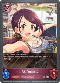 Aki Yamato - P62EN (Foil) - CP02: THE IDOLM@STER CINDERELLA GIRLS - Shadowverse: Evolve card