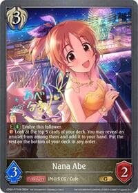 Nana Abe - P71EN (Foil) - CP02: THE IDOLM@STER CINDERELLA GIRLS - Shadowverse: Evolve card