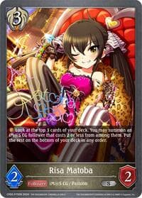 Risa Matoba - P75EN (Foil) - CP02: THE IDOLM@STER CINDERELLA GIRLS - Shadowverse: Evolve card