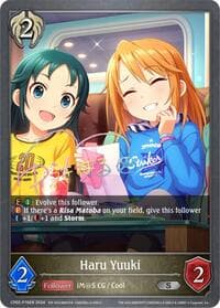 Haru Yuuki - P76EN (Foil) - CP02: THE IDOLM@STER CINDERELLA GIRLS - Shadowverse: Evolve card