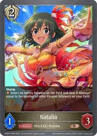 Natalia - P79EN (Foil) - CP02: THE IDOLM@STER CINDERELLA GIRLS - Shadowverse: Evolve card