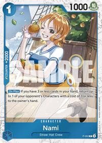 Nami (P-053) (Jolly Roger Foil) - Premium Booster -The Best- - One Piece Card Game card
