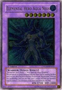 Elemental Hero Aqua Neos (UTR) - Power of the Duelist - YuGiOh card