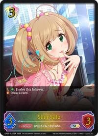 Shin Sato (SL) - CP02: THE IDOLM@STER CINDERELLA GIRLS - Shadowverse: Evolve card