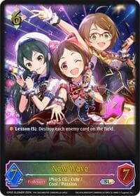 New Wave (a) (SL) - CP02: THE IDOLM@STER CINDERELLA GIRLS - Shadowverse: Evolve card