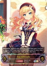 Yui Ohtsuki (Evolved) (U) - CP02: THE IDOLM@STER CINDERELLA GIRLS - Shadowverse: Evolve card