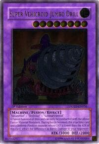 Super Vehicroid Jumbo Drill (UTR) - Power of the Duelist - YuGiOh card