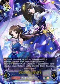 BRIGHT:LIGHTS (a) (U) - CP02: THE IDOLM@STER CINDERELLA GIRLS - Shadowverse: Evolve card