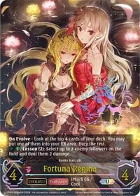 Fortuna Regina (Evolved) (a) (U) - CP02: THE IDOLM@STER CINDERELLA GIRLS - Shadowverse: Evolve card