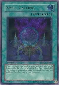 Spell Calling (UTR) - Power of the Duelist - YuGiOh card