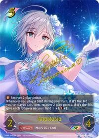Anastasia (SP) - CP02: THE IDOLM@STER CINDERELLA GIRLS - Shadowverse: Evolve card