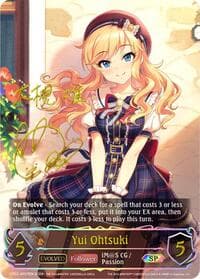 Yui Ohtsuki (Evolved) (SP) - CP02: THE IDOLM@STER CINDERELLA GIRLS - Shadowverse: Evolve card
