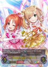 SugarSugarMin (Evolved) (a) (SP) - CP02: THE IDOLM@STER CINDERELLA GIRLS - Shadowverse: Evolve card