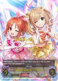 SugarSugarMin (Evolved) (b) (SP) - CP02: THE IDOLM@STER CINDERELLA GIRLS - Shadowverse: Evolve card