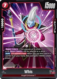 Whis - Ultra Limit - Dragon Ball Super: Fusion World card